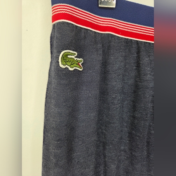 Lacoste Size M -Men's Blue Sleepwear Pants - Picture 4 of 10